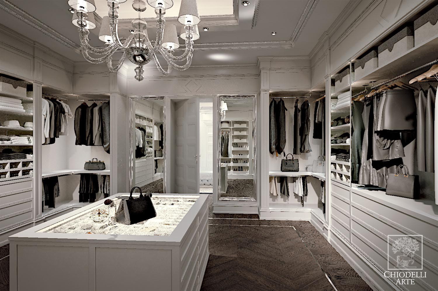 Elegant clothing showroom - التصميم الداخلي