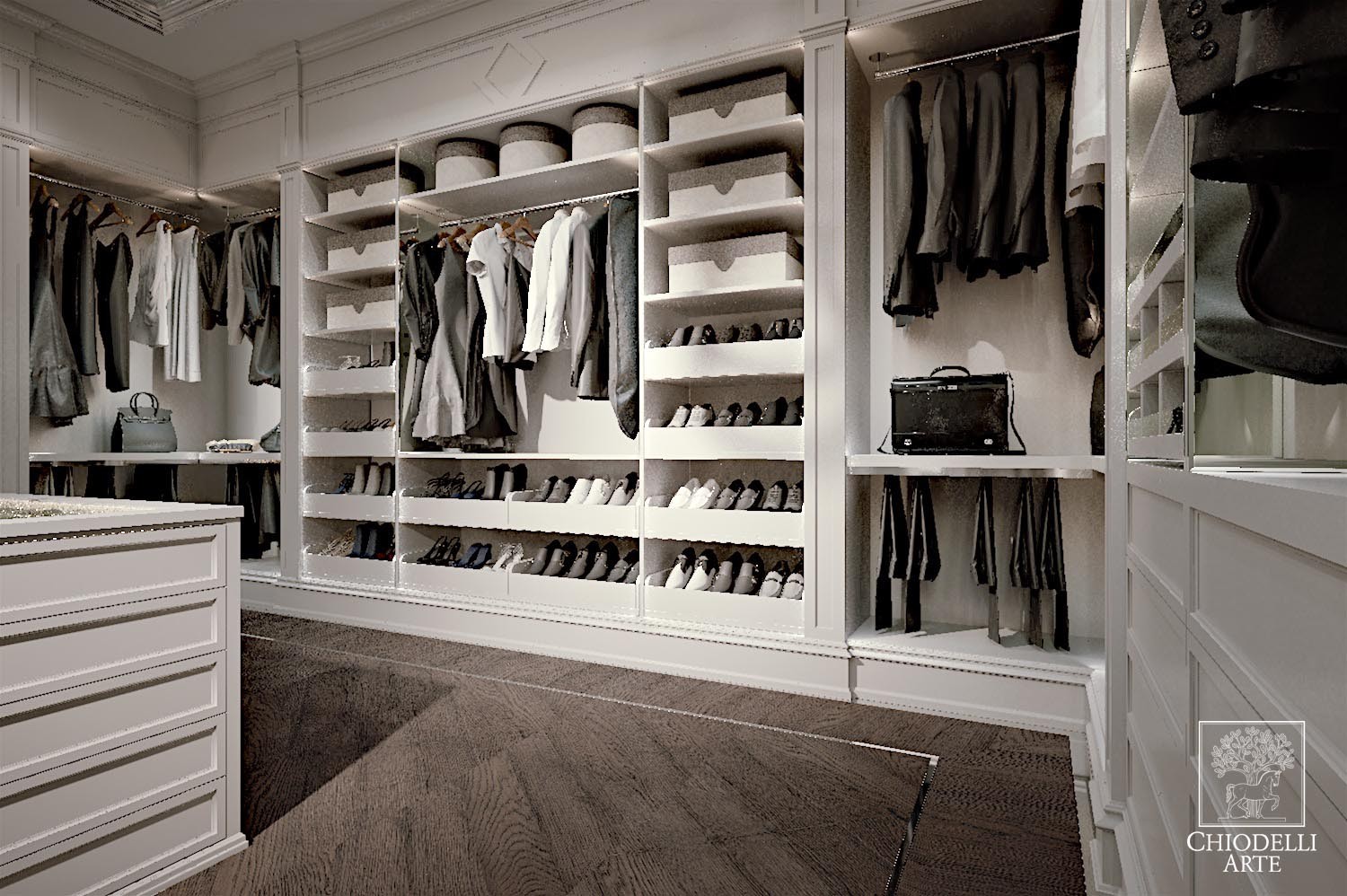 Elegant clothing showroom - التصميم الداخلي