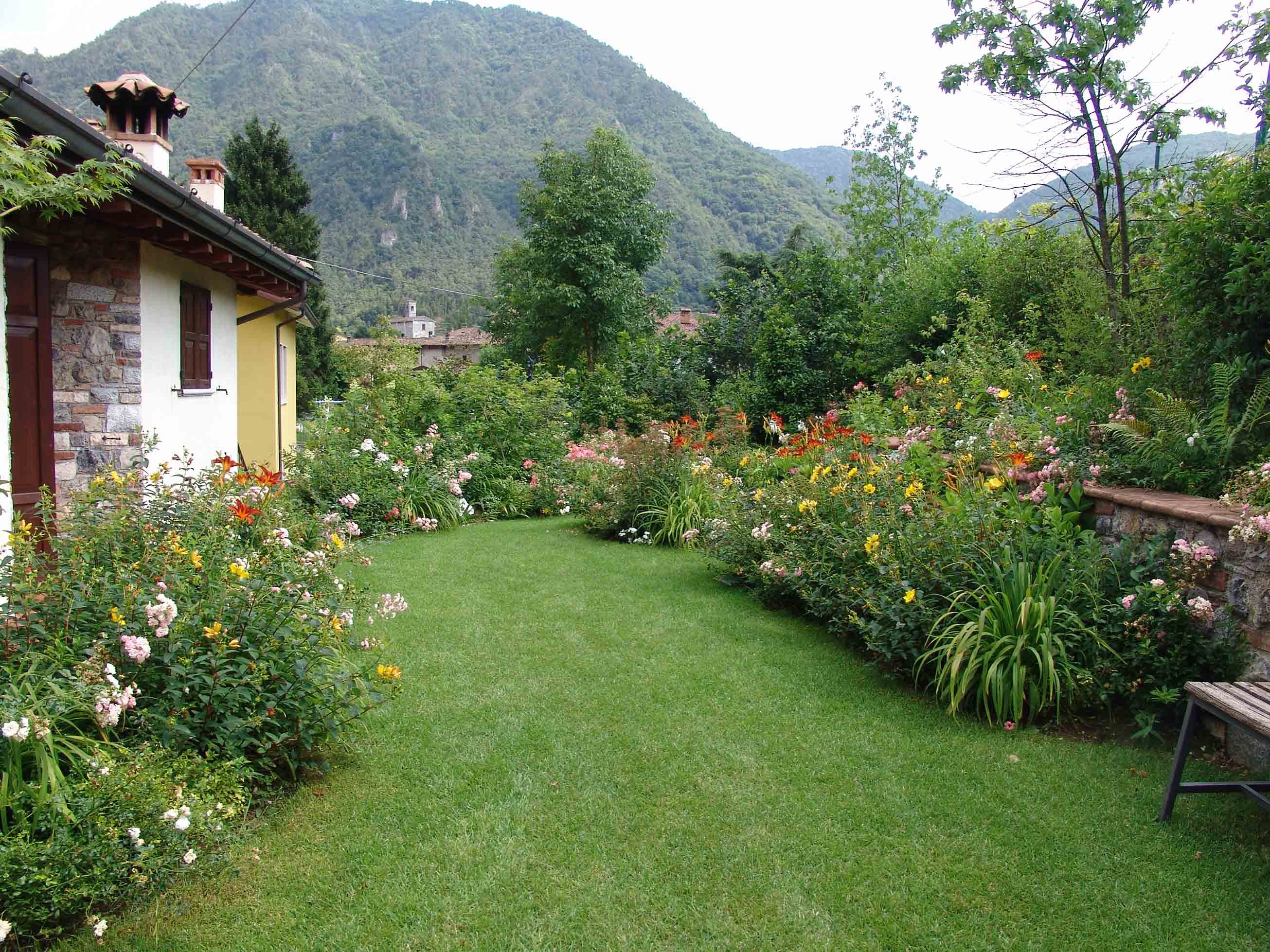 A small garden with vibrant colors - الحدائق