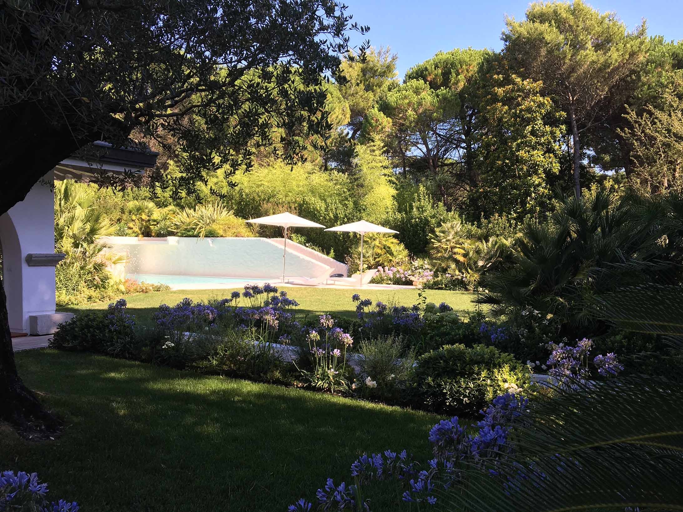 Quiet summer residence on the Ligurian coast - الحدائق