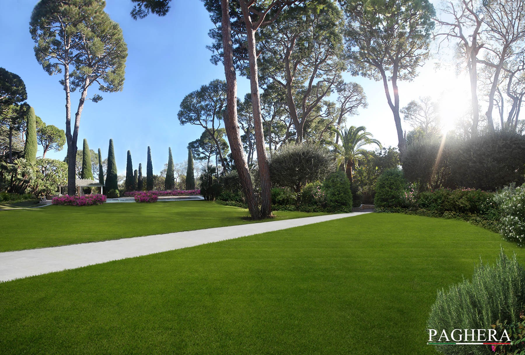 Dream villa in Cap Ferrat - Gardens