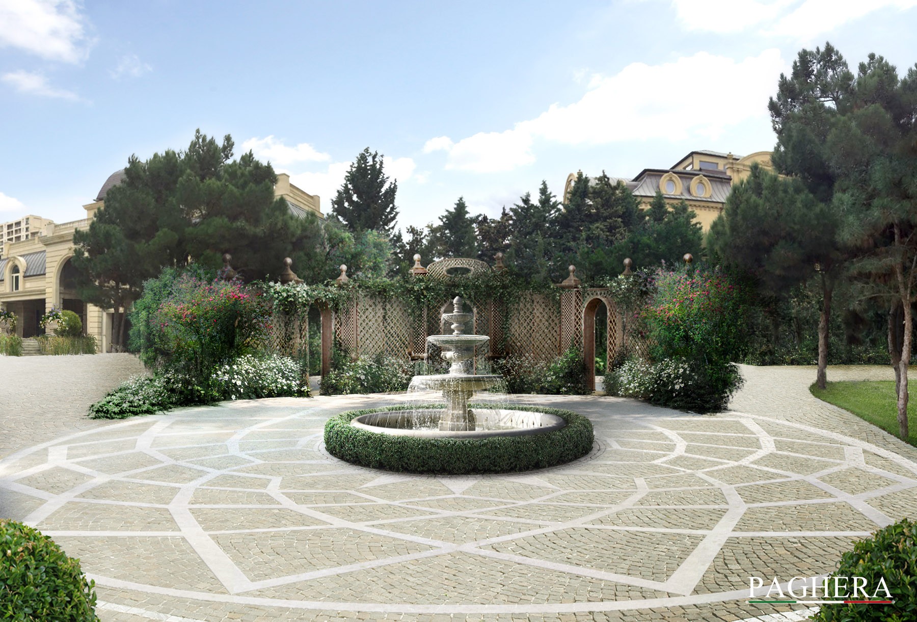 Exclusive villa in Baku - Gardens