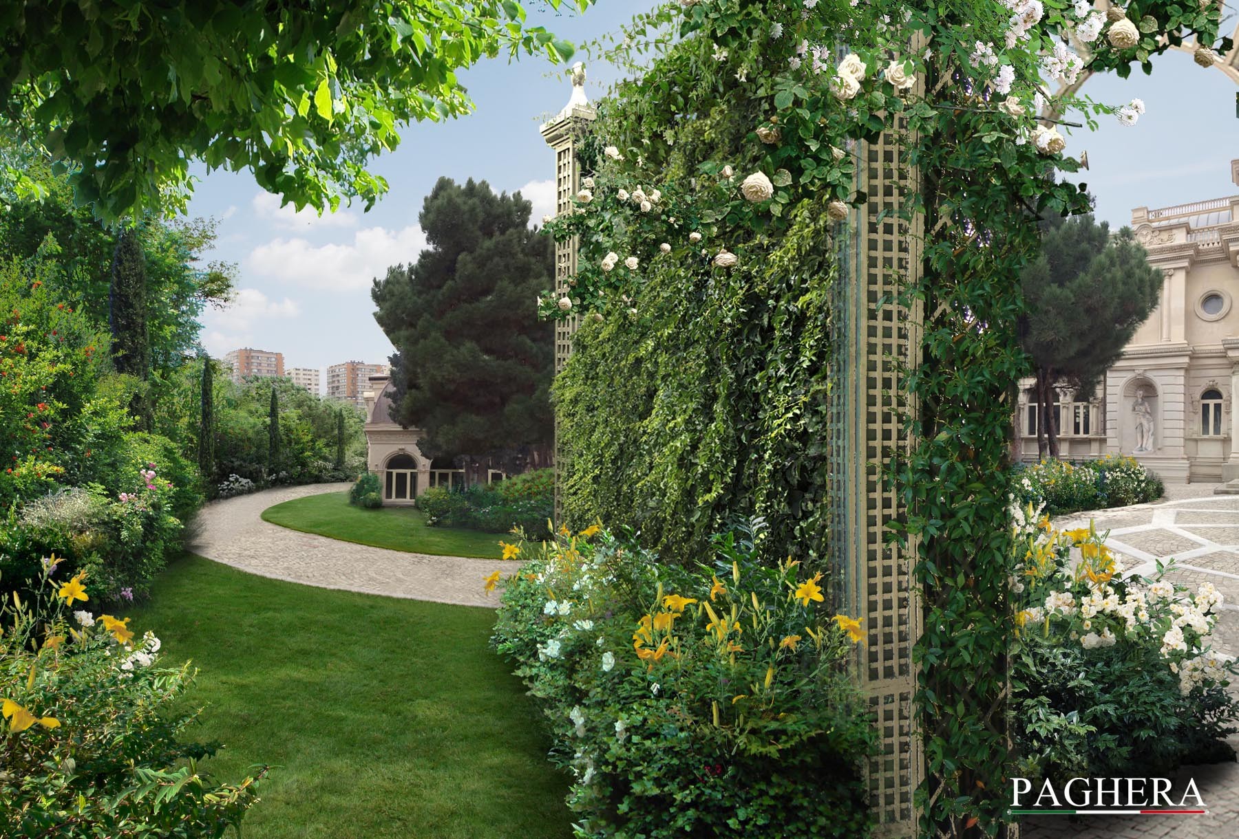Exclusive villa in Baku - Gardens