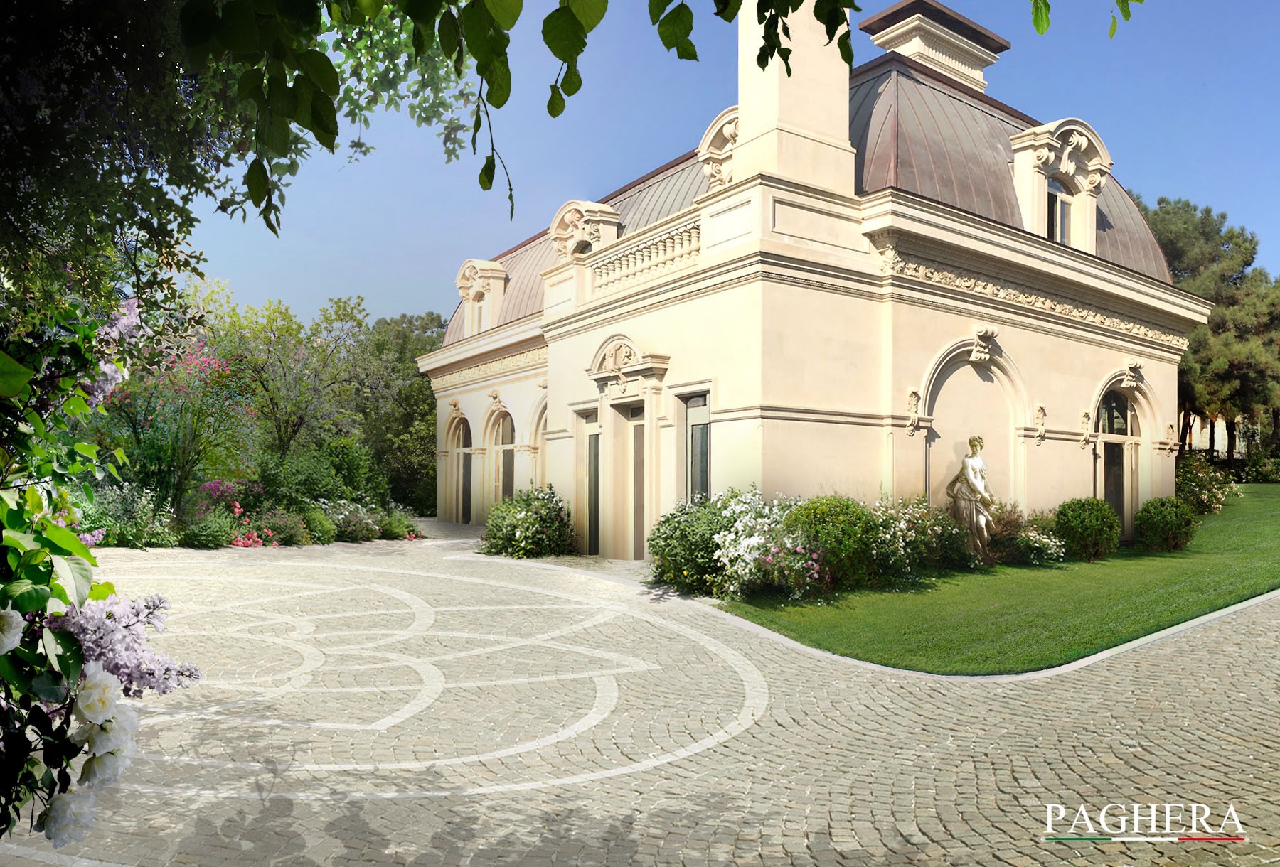 Exclusive villa in Baku - الحدائق