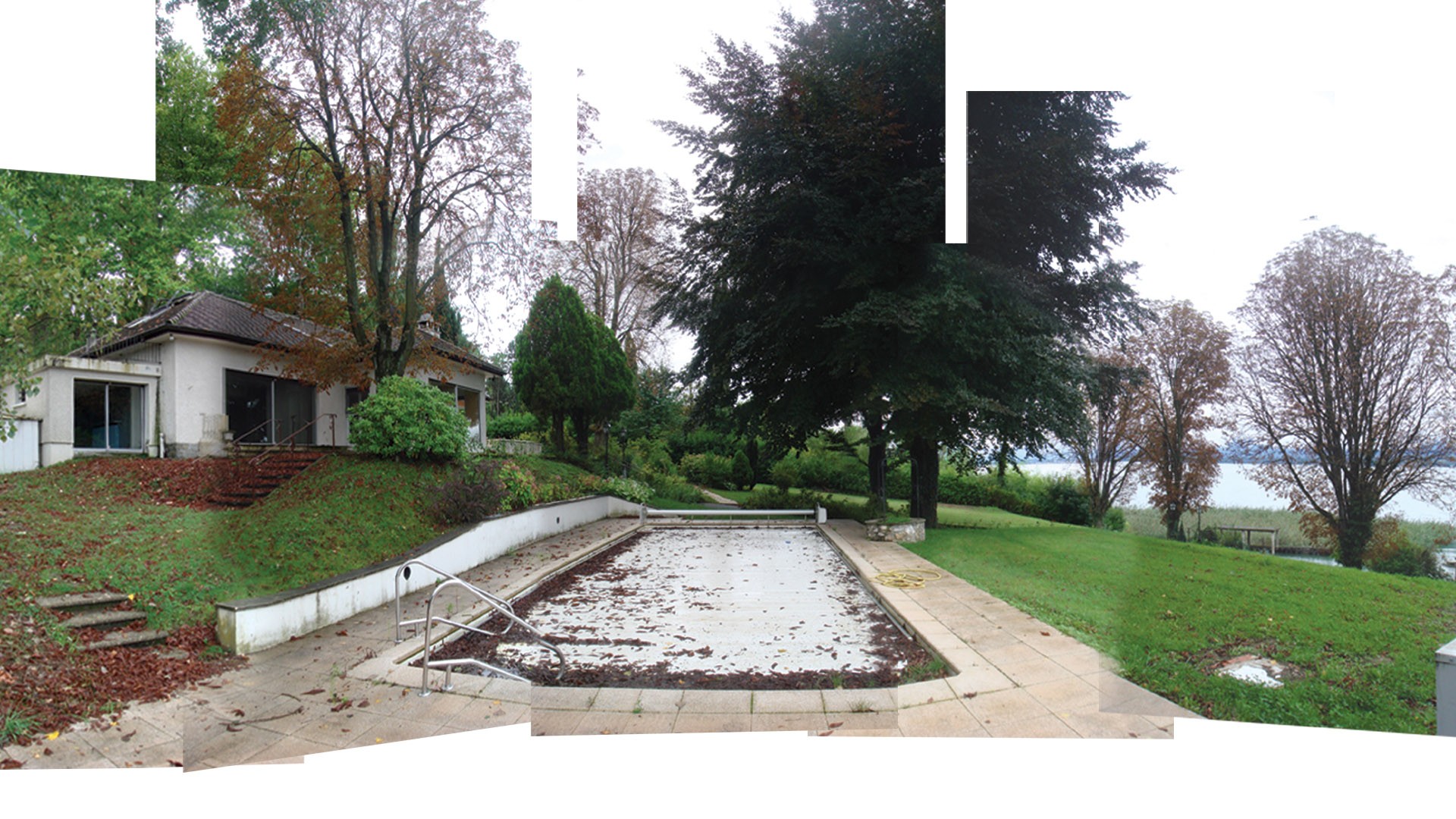 View of Lake Geneva - Gardens